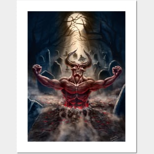 Satan Rising Posters and Art